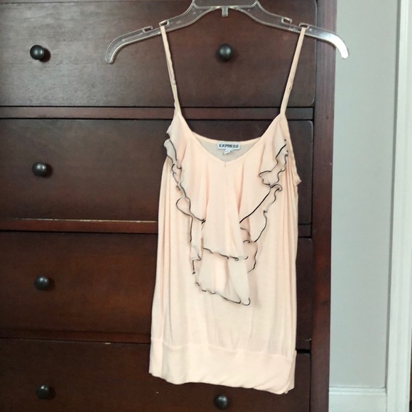 Express Ruffle Tank Top - Picture 2 of 5